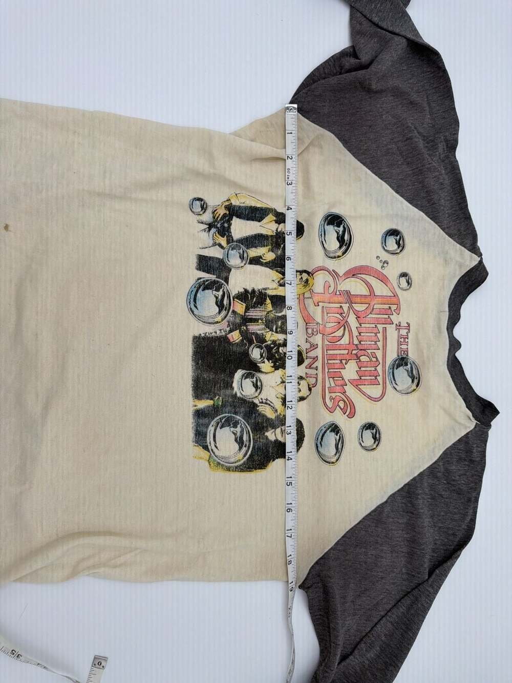 The Allman Brothers Band Vintage Style Raglan Baseball Tee Shirt Size Small - Picture 7 of 8